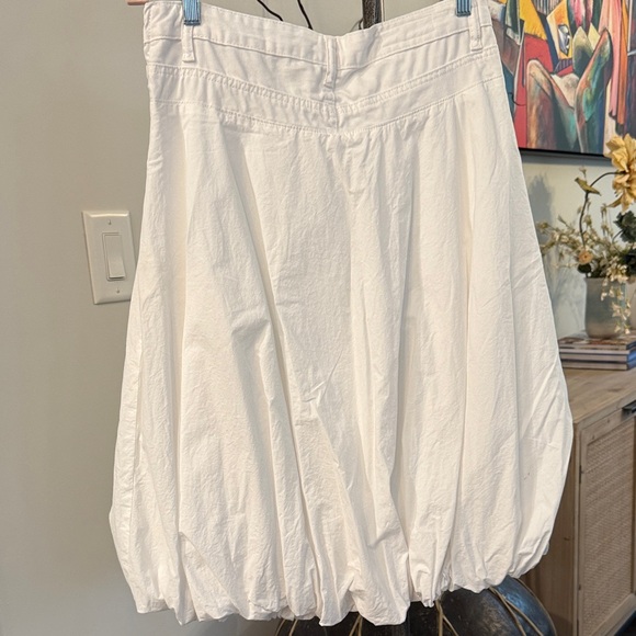 Bright White Women's Zara Bubble Skirt - Picture 4 of 4